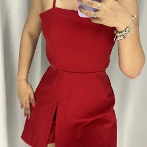 VESTIDO DE EXEMPLO - Vermelho